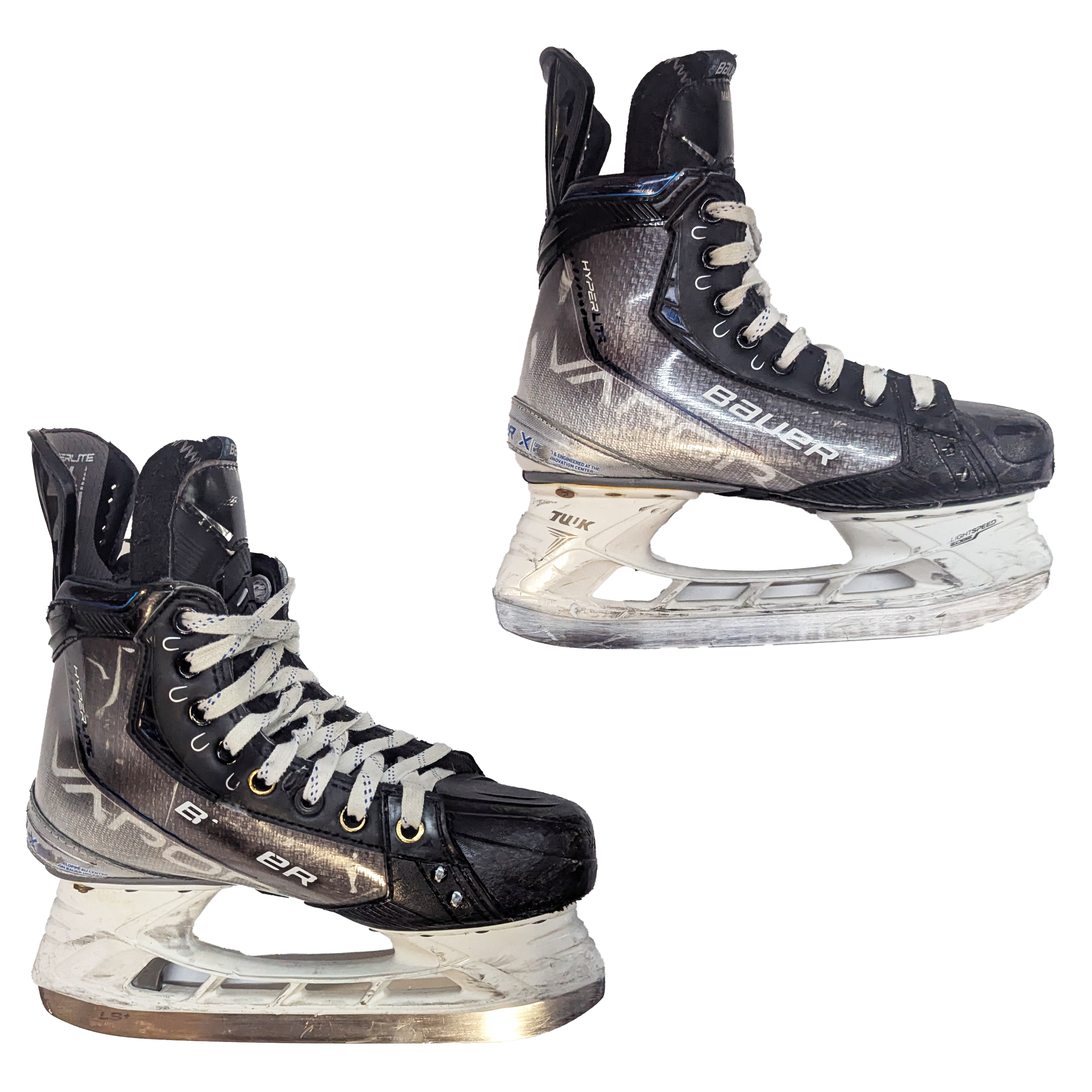 Bauer Hyperlite - Patins de hockey Pro Stock d'occasion - Taille 5